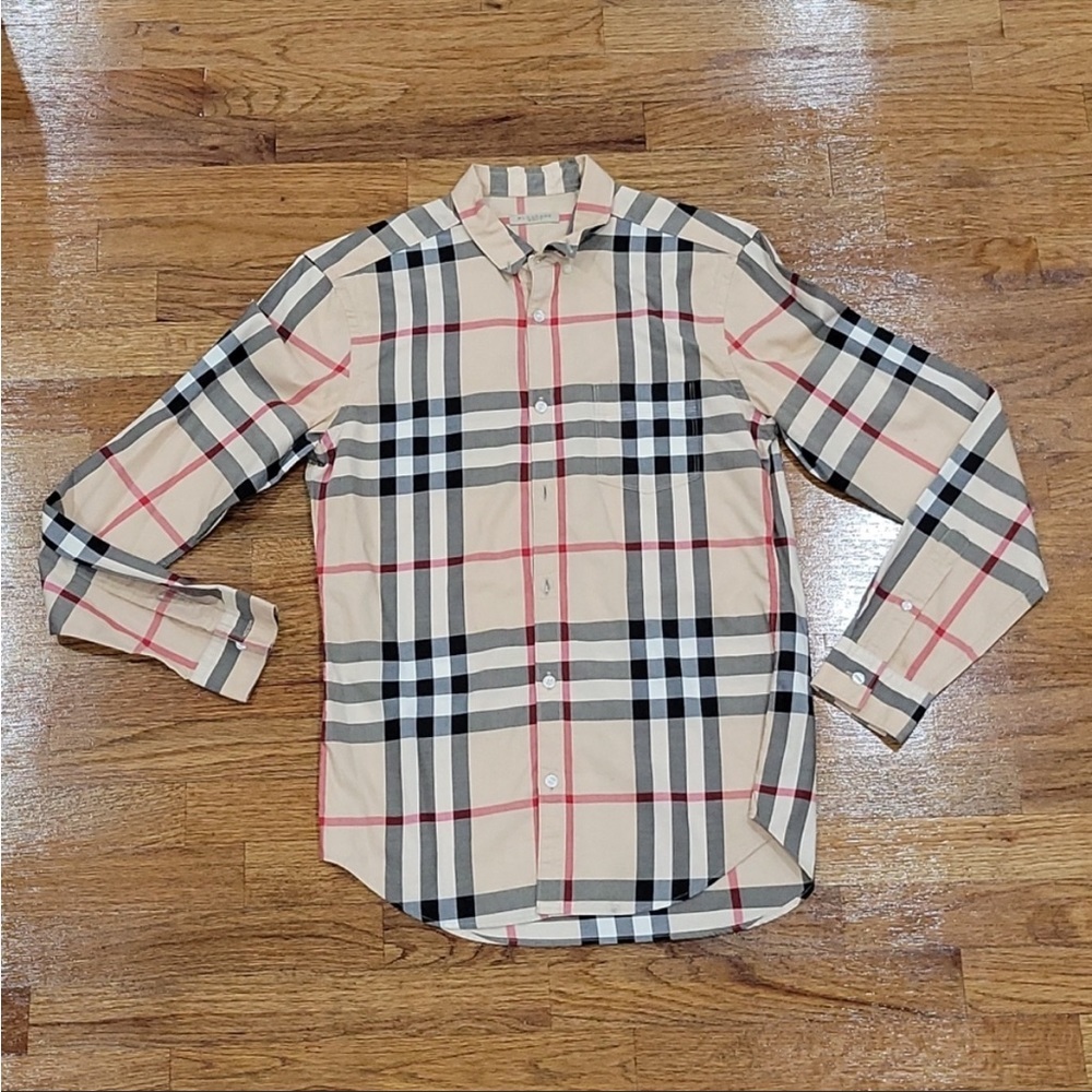 Burberry brit button down Size‎ S original cream color